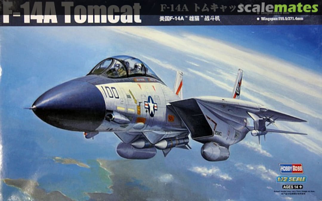 Boxart F-14A Tomcat 80276 HobbyBoss