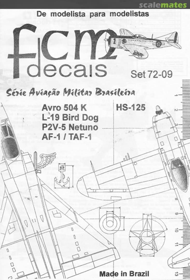 Boxart Aviação Militar Brasileira 72-09 FCM