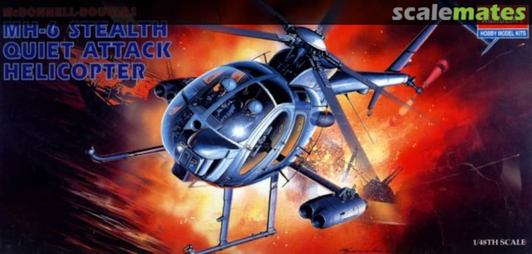 Boxart MH-6 STEALTH 1691 Academy