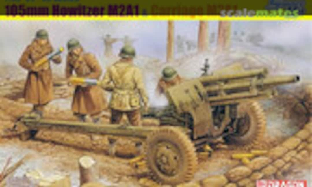 1:35 105mm Howitzer M2A1 &amp; Carriage M2A1 (Dragon 6499)