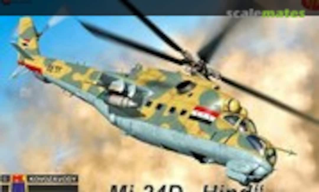 1:72 Mil Mi-24D &quot;Hind&quot; International (Kovozávody Prostějov KPM0198)