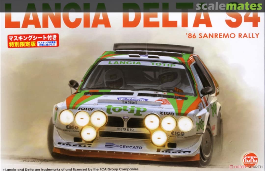 Boxart Lancia Delta S4 PN24005MSK NuNu Model Kit 