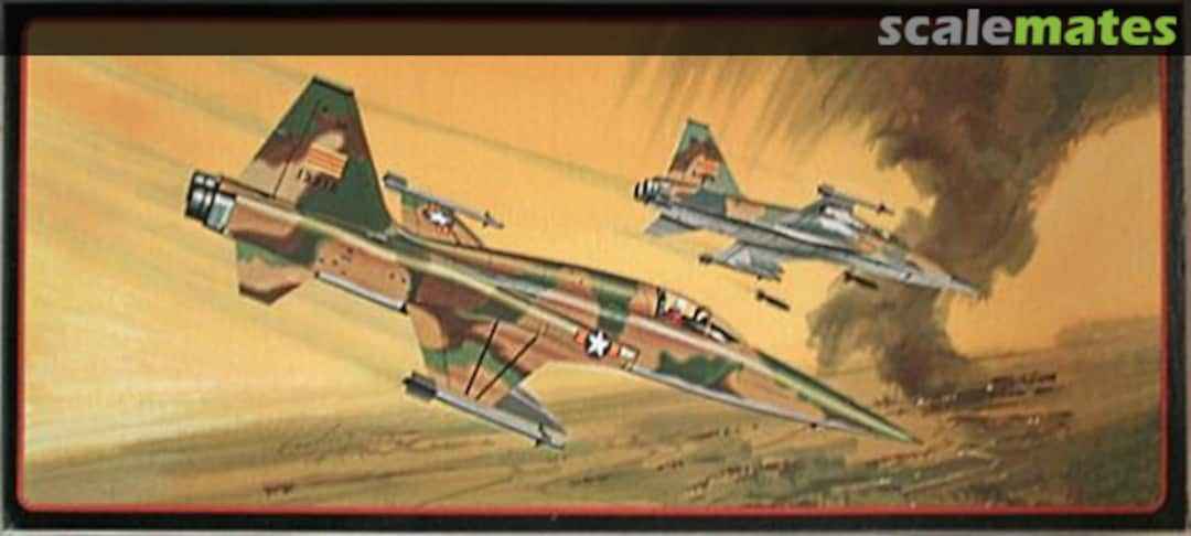 Boxart Northrop F-5A Freedom Fighter A628 AMT-Hasegawa