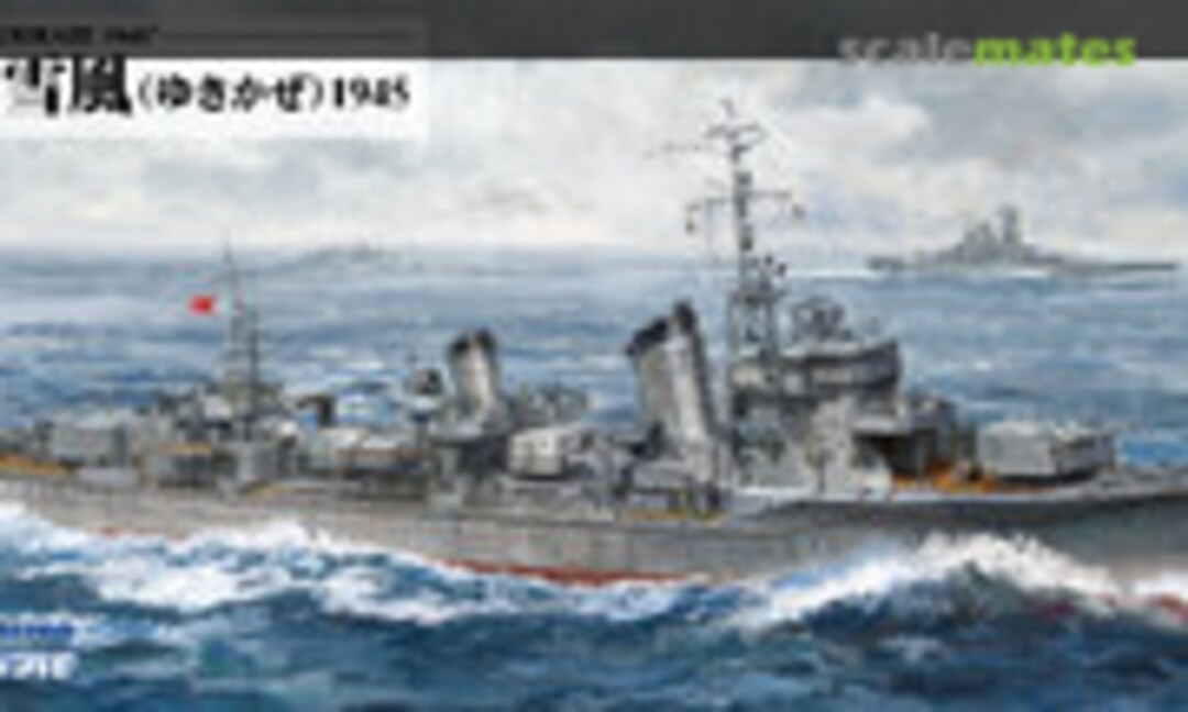 1:700 IJN Destroyer Yukikaze 1945 (Pit-Road W232)