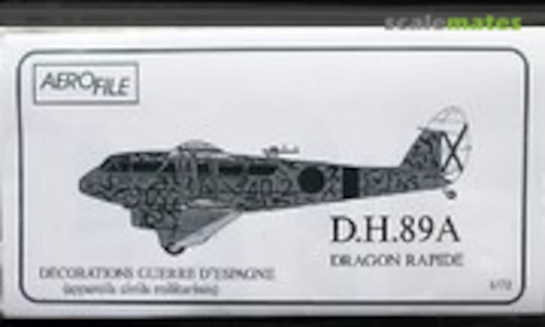 1:72 D.H.89A Dragon Rapide (AeroFile )