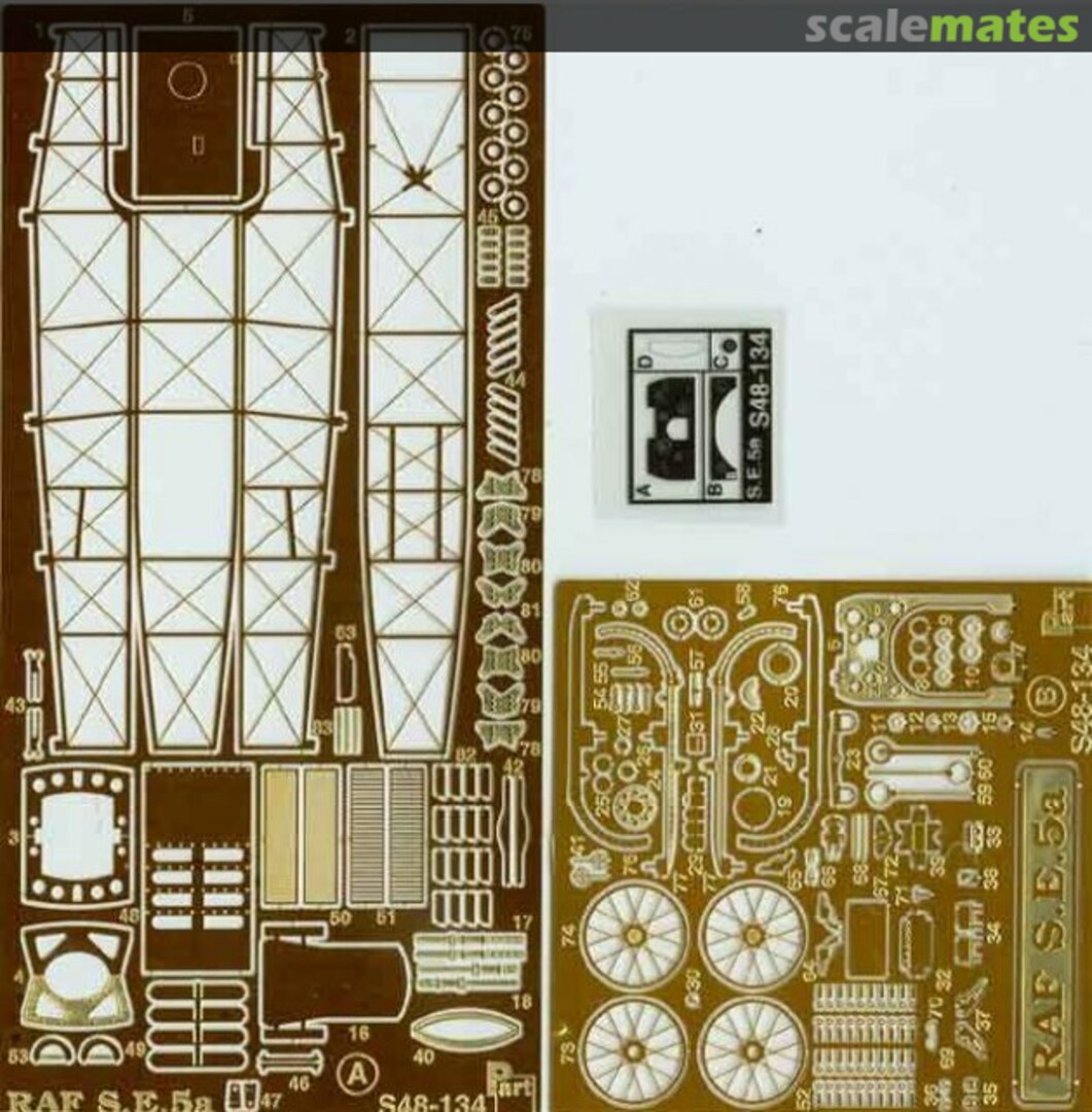 Boxart RAF SE.5a S48-134 Part