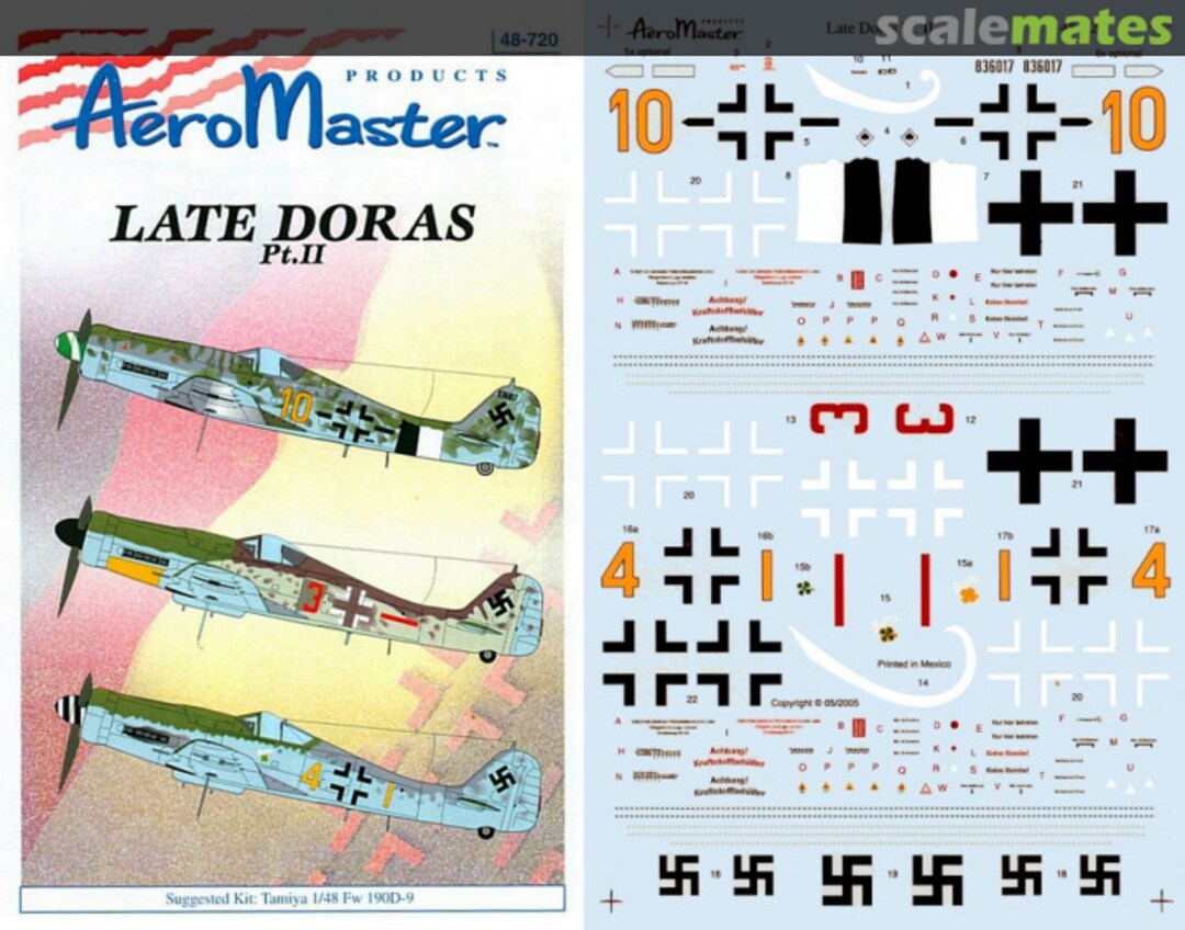 Boxart Late Doras Pt. II 48-720 AeroMaster