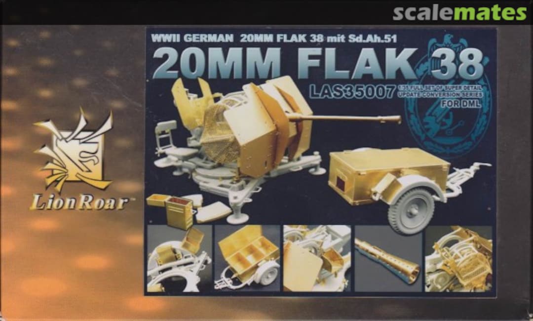 Boxart 20mm FlaK 38 LAS35007 Lion Roar