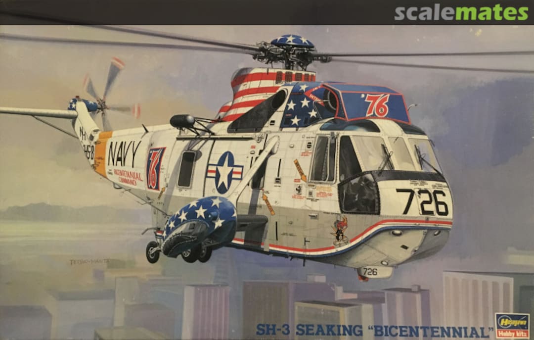 Boxart Seaking SH-3 "Bicentennial" 51611 Hasegawa