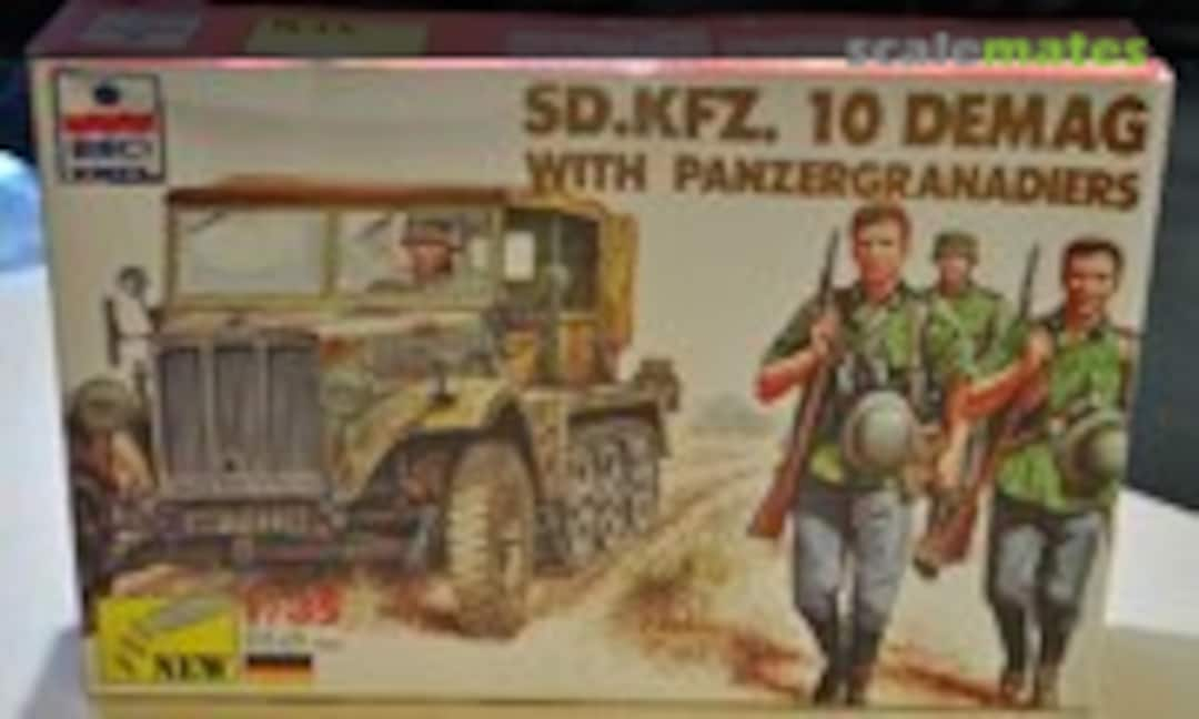 1:35 Sd. Kfz. 10 Demag with Panzergranadier (ESCI/ERTL 5027)