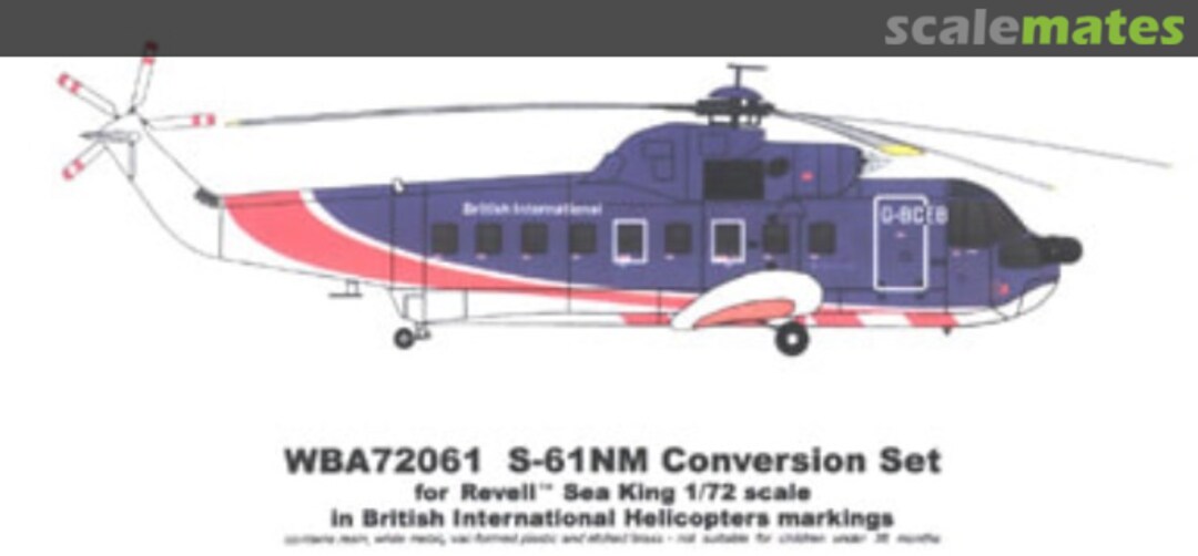 Boxart S-61NM Conversion Set WBA72061 Whirlybird