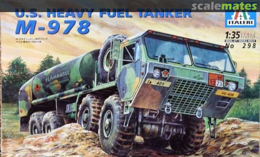 Boxart Heavy Fuel Tanker M-978 298 Italeri