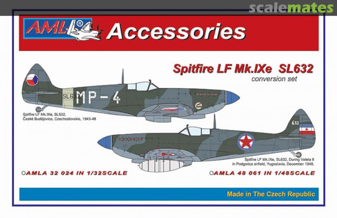 Boxart Spitfire LF Mk.IXe SL632 AMLA48061 AML