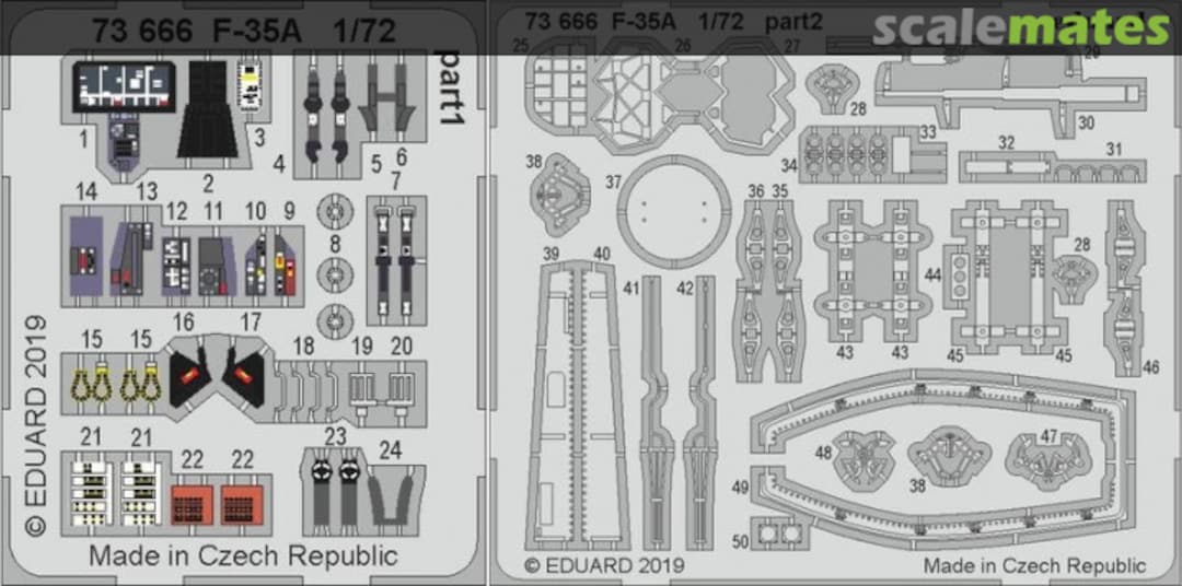 Boxart F-35A 73666 Eduard