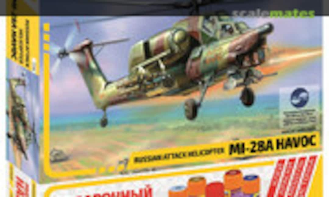 1:72 Ми-28A Российский ударный вертолет (Zvezda 7246 set)