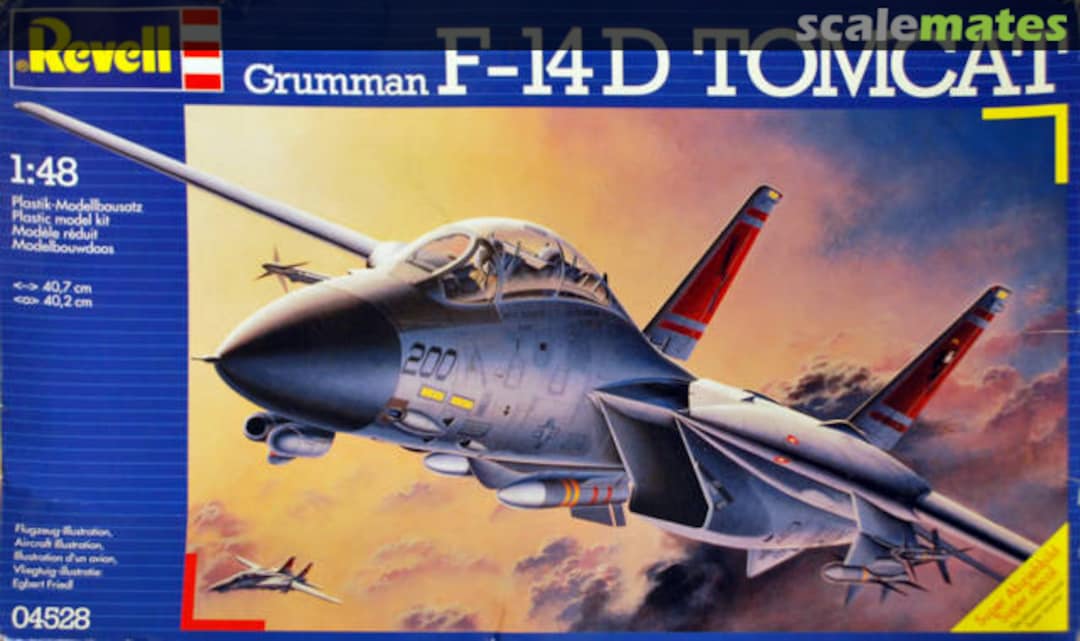 Boxart Grumman F-14D Tomcat 04528 Revell