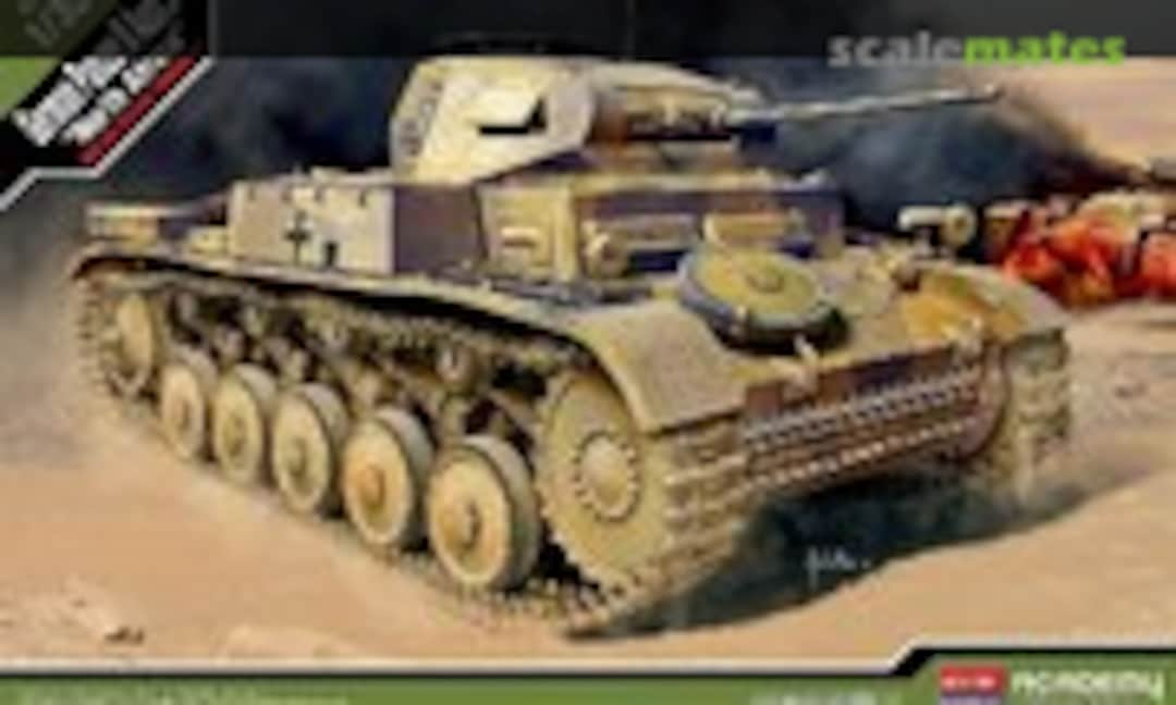 1:35 Panzer II Ausf. F (Academy 13535)