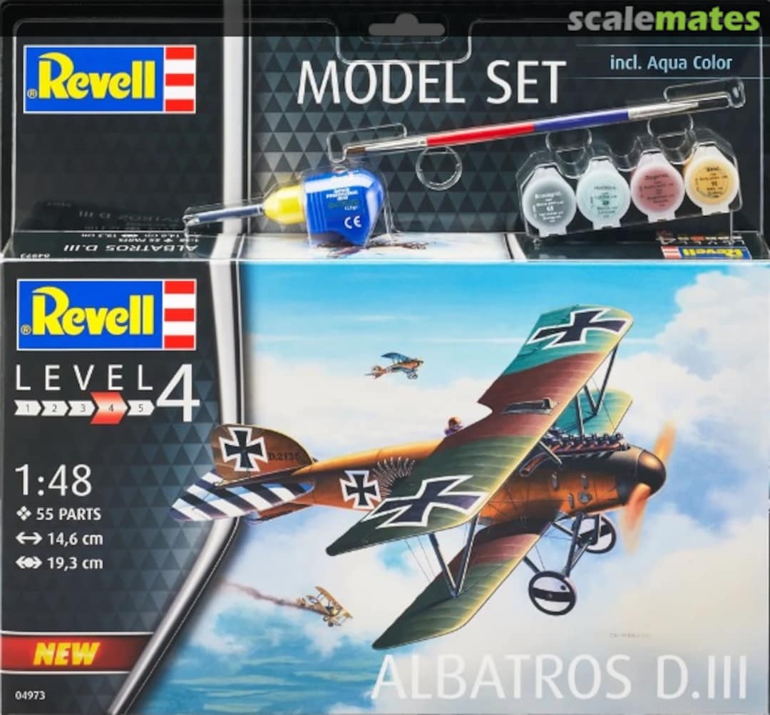 Boxart Albatros D.III 64973 Revell