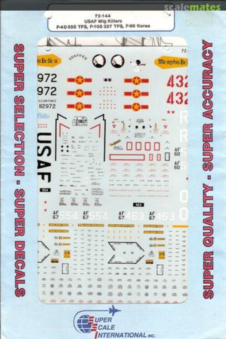 Boxart USAF Mig Killers 72-144 SuperScale International