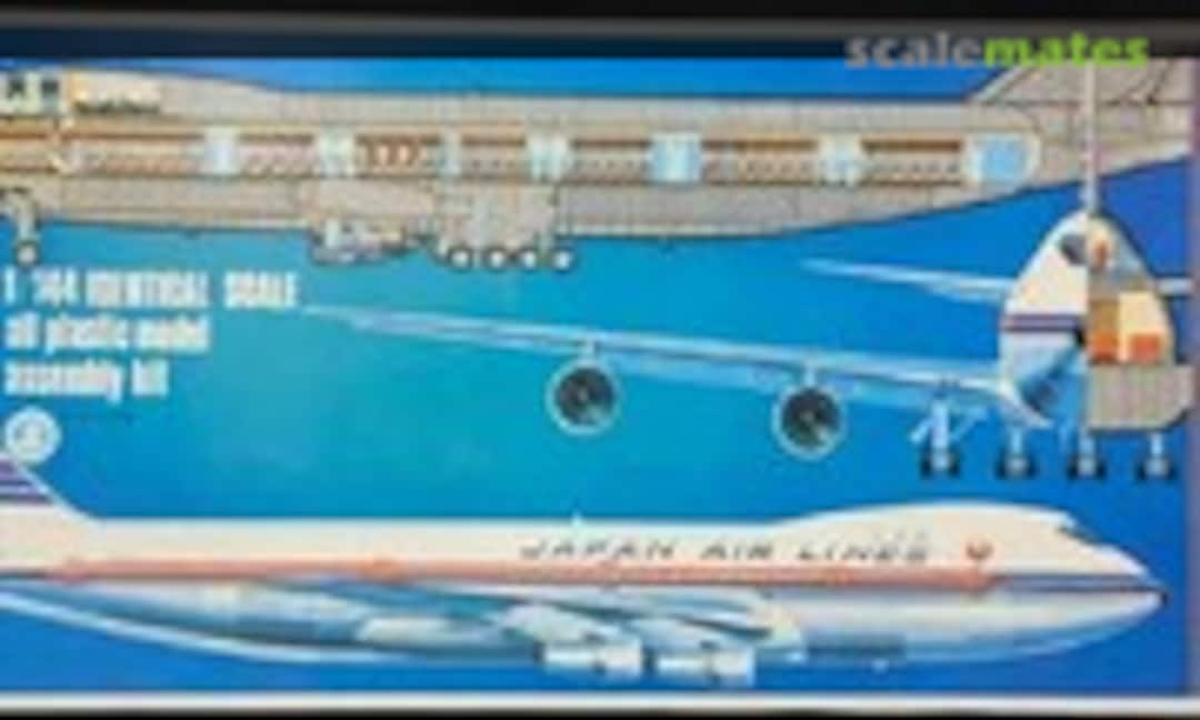 1:144 747-100 Japan Air Lines (Nitto 159-600)