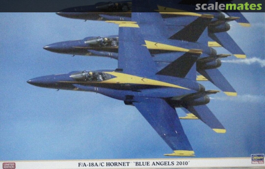 Boxart F/A-18A/C Hornet `Blue Angels 2010´ 09930 Hasegawa