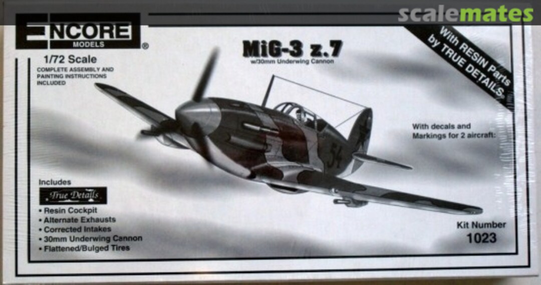 Boxart Mig-3 z.7 1023 Encore Models