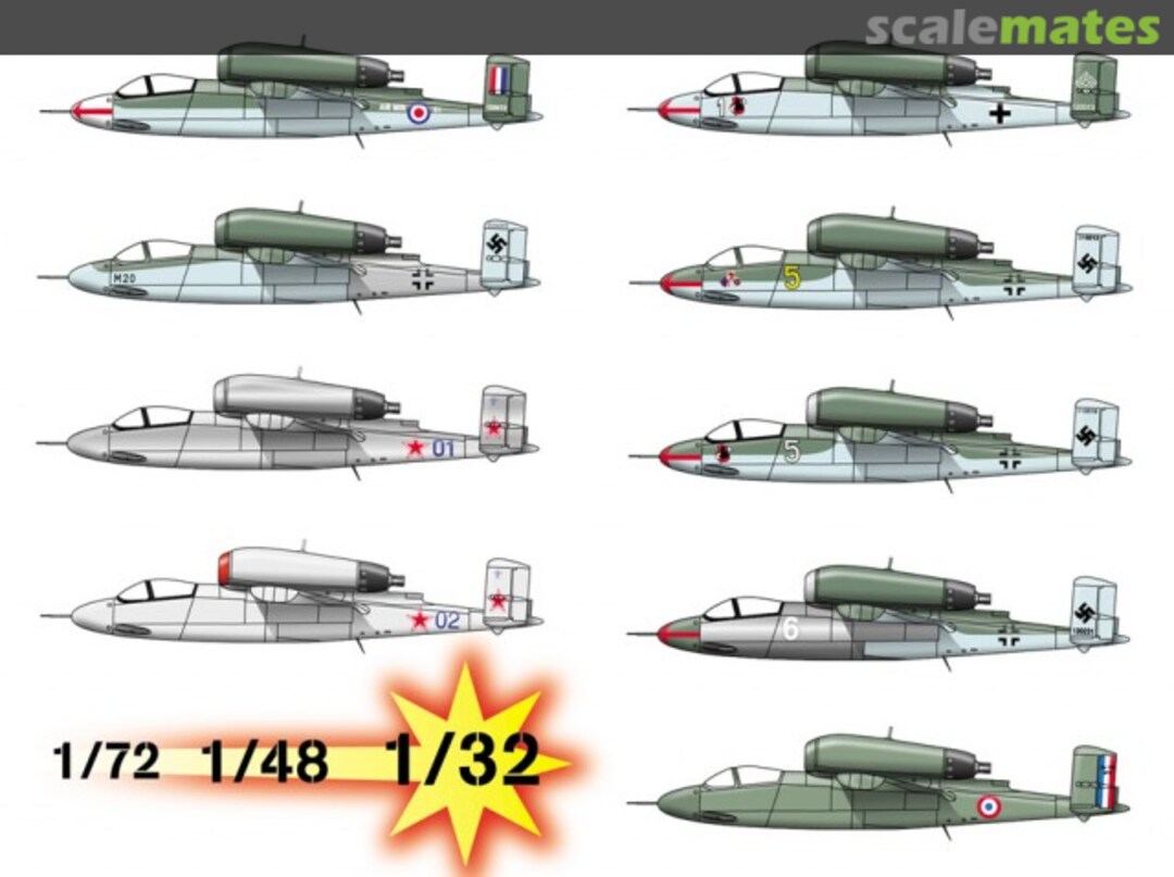 Boxart Heinkel He 162A-2 32028 Condor Decals