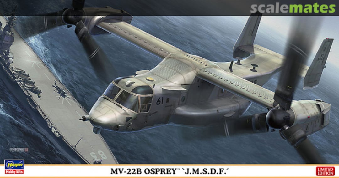 Boxart MV-22B Osprey `J.M.S.D.F´ 02146 Hasegawa