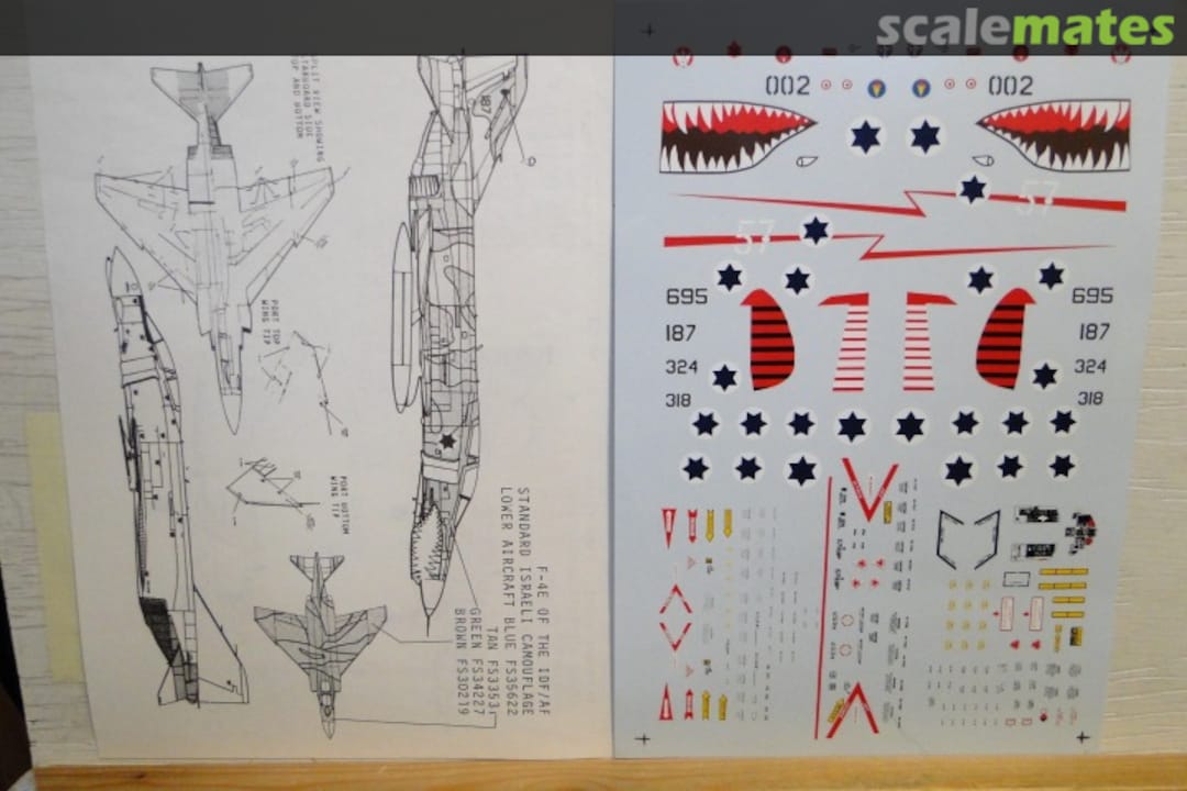 Boxart Israeli Airforce 72-344 Microscale