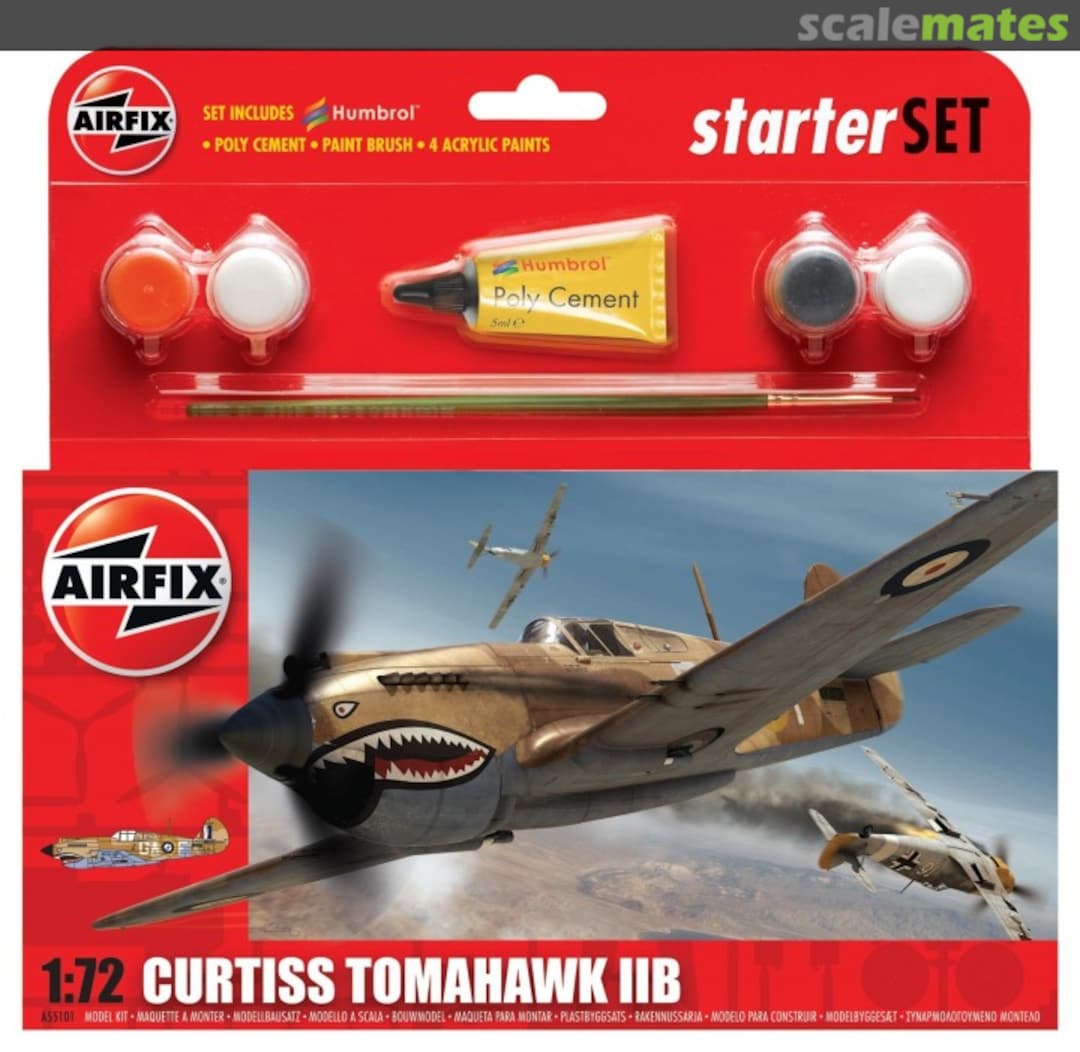 Boxart Curtiss Tomahawk IIB A55101 Airfix