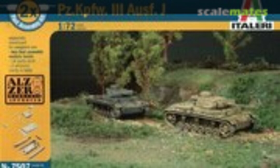 1:72 Pz.Kpfw. III Ausf. J (Italeri 7507)