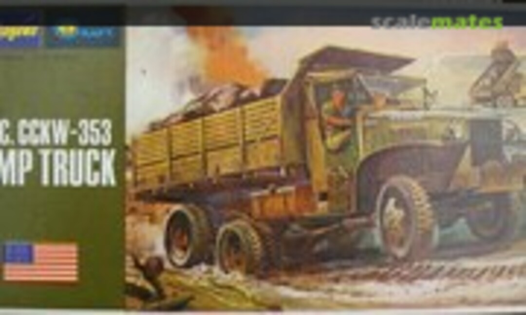 1:72 G.M.C. CCKW-353 Dump Truck (Minicraft Hasegawa 722)