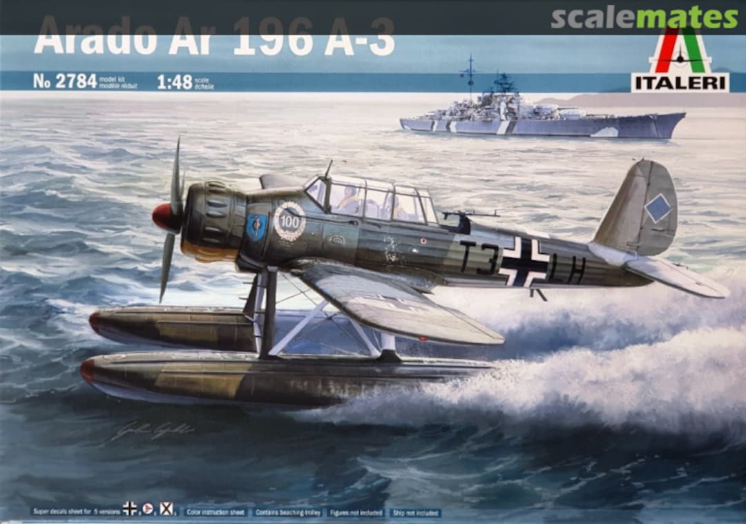 Boxart Arado Ar 196 A-3 2784 Italeri