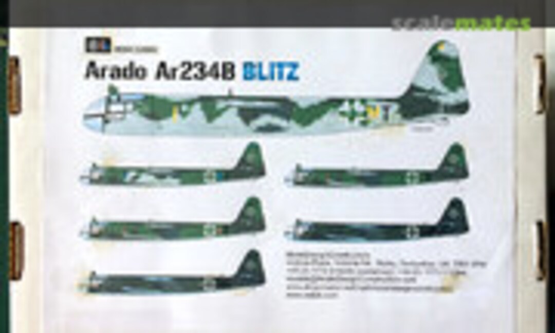 1:32 Arado Ar 234B &quot;Blitz&quot; (Model Design Construction RBK32002)