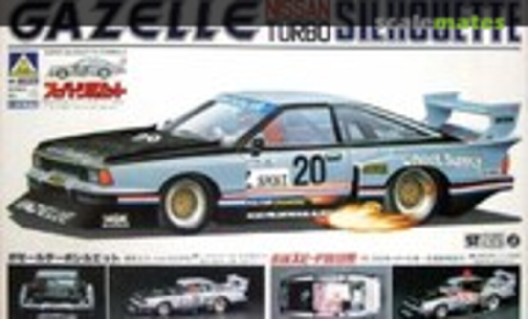 1:24 Nissan Gazelle Turbo Silhouette (Aoshima 3G-112)