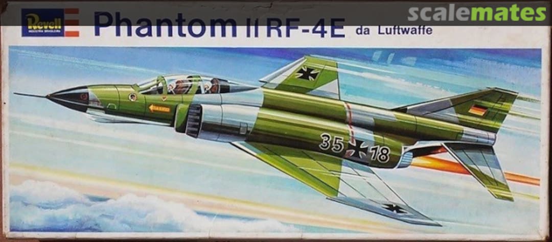 Boxart Phantom II RF-4E H-109 Revell/Kikoler