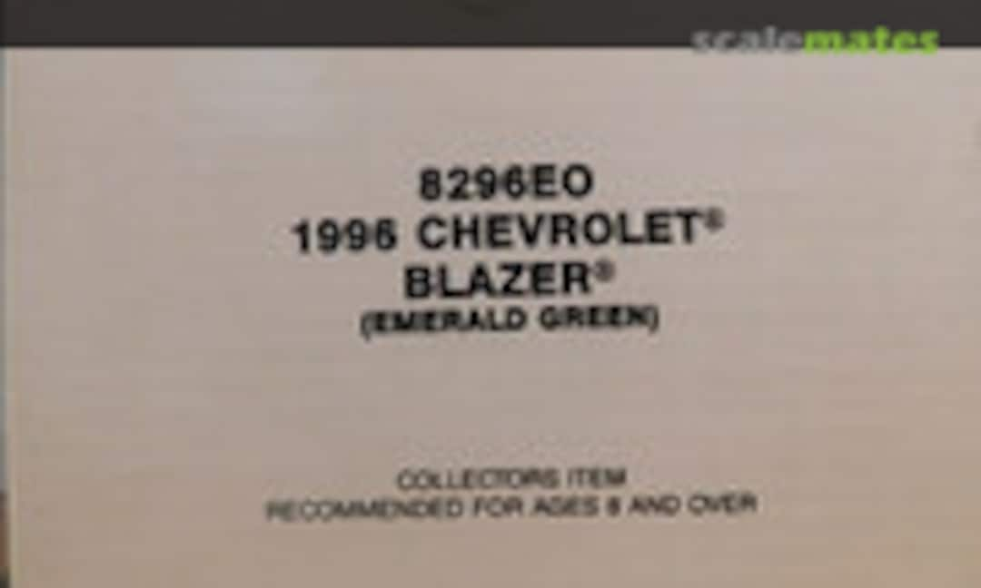 1:25 1996 Chevrolet Blazer (AMT/ERTL 8296EO)