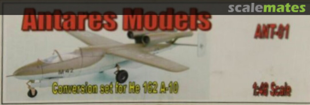 Boxart Conversion set for He 162 A-10 ANT-01 Antares Models