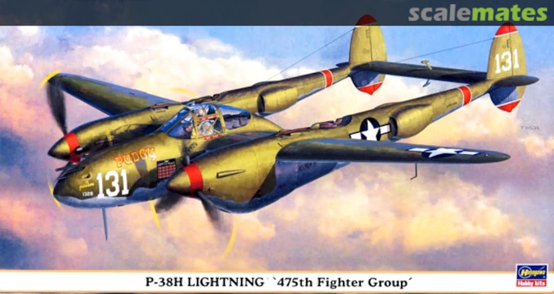 Boxart P-38H Lightning 09523 Hasegawa