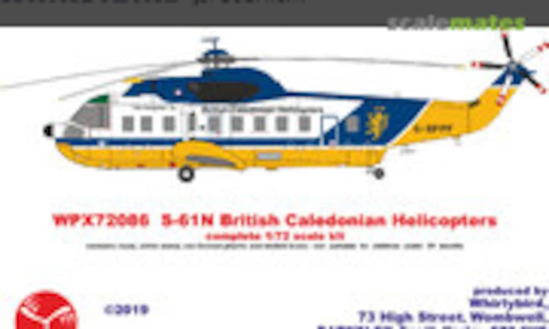 1:72 S-61N British Caledonian Helicopters (Whirlybird WPX72086)