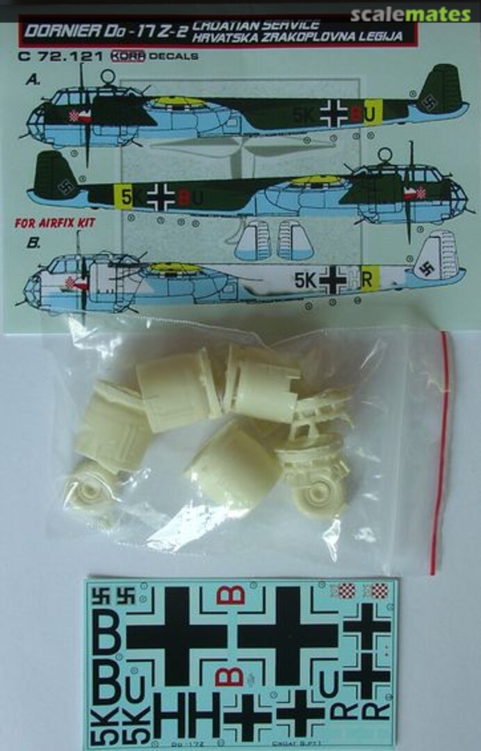 Boxart Dornier Do-17 Z-2 C72121 Kora Models