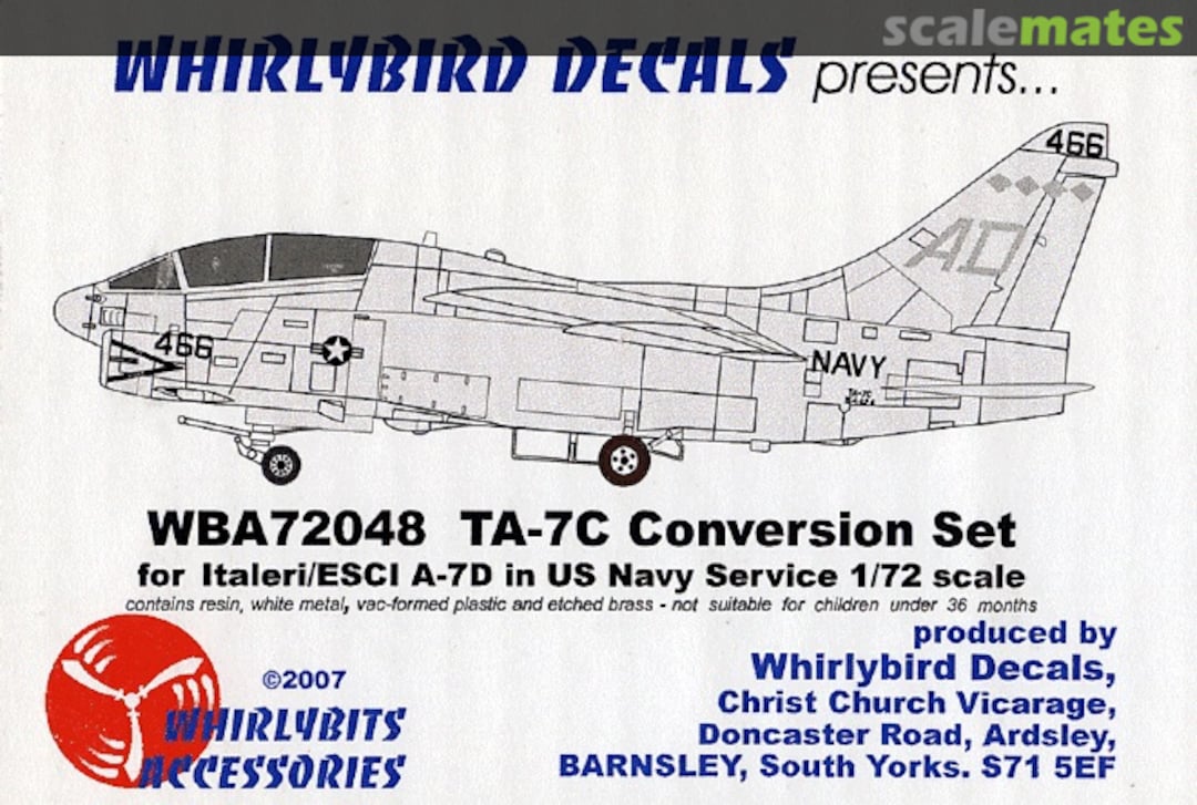 Boxart TA-7C Conversion Set WBA72048 Whirlybird