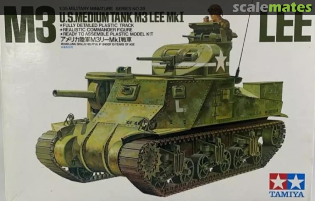 Boxart M3 Lee Mk I MM139 Tamiya