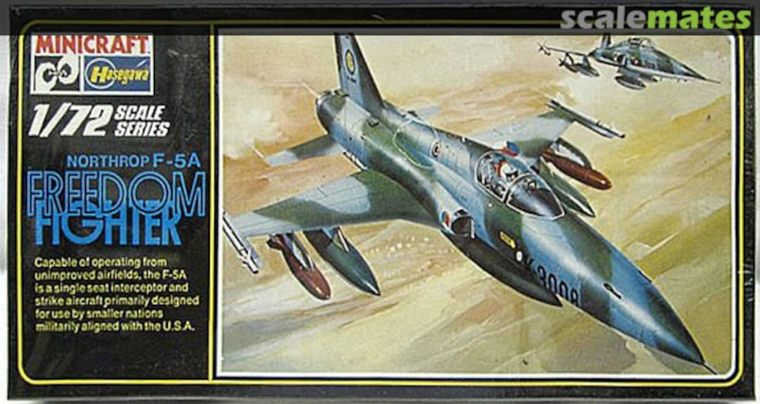 Boxart Northrop F-5A Freedom Fighter 016 Minicraft Hasegawa