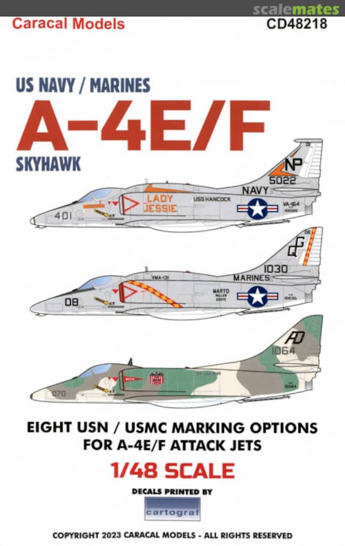 Boxart A-4E/F CD48218 Caracal Models