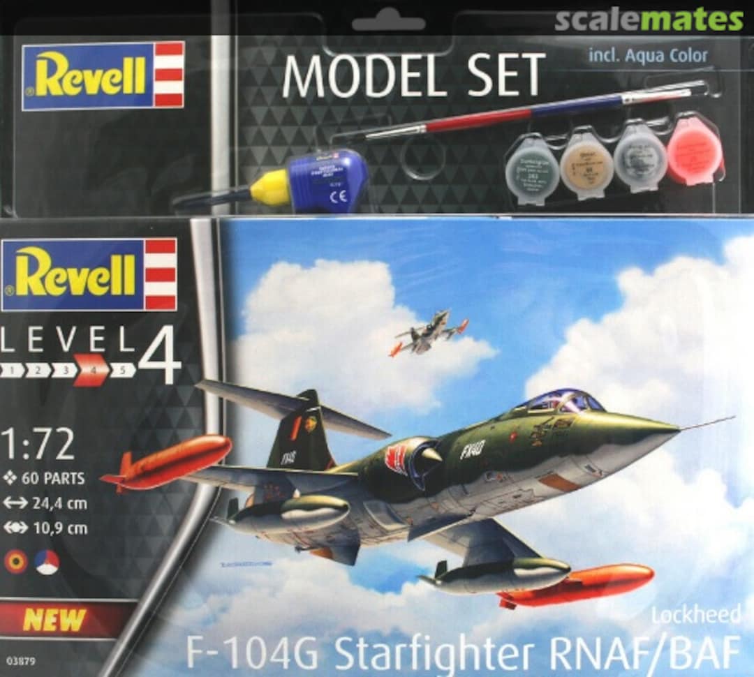 Boxart Lockheed F-104G Starfighter RNAF/BAF 63879 Revell