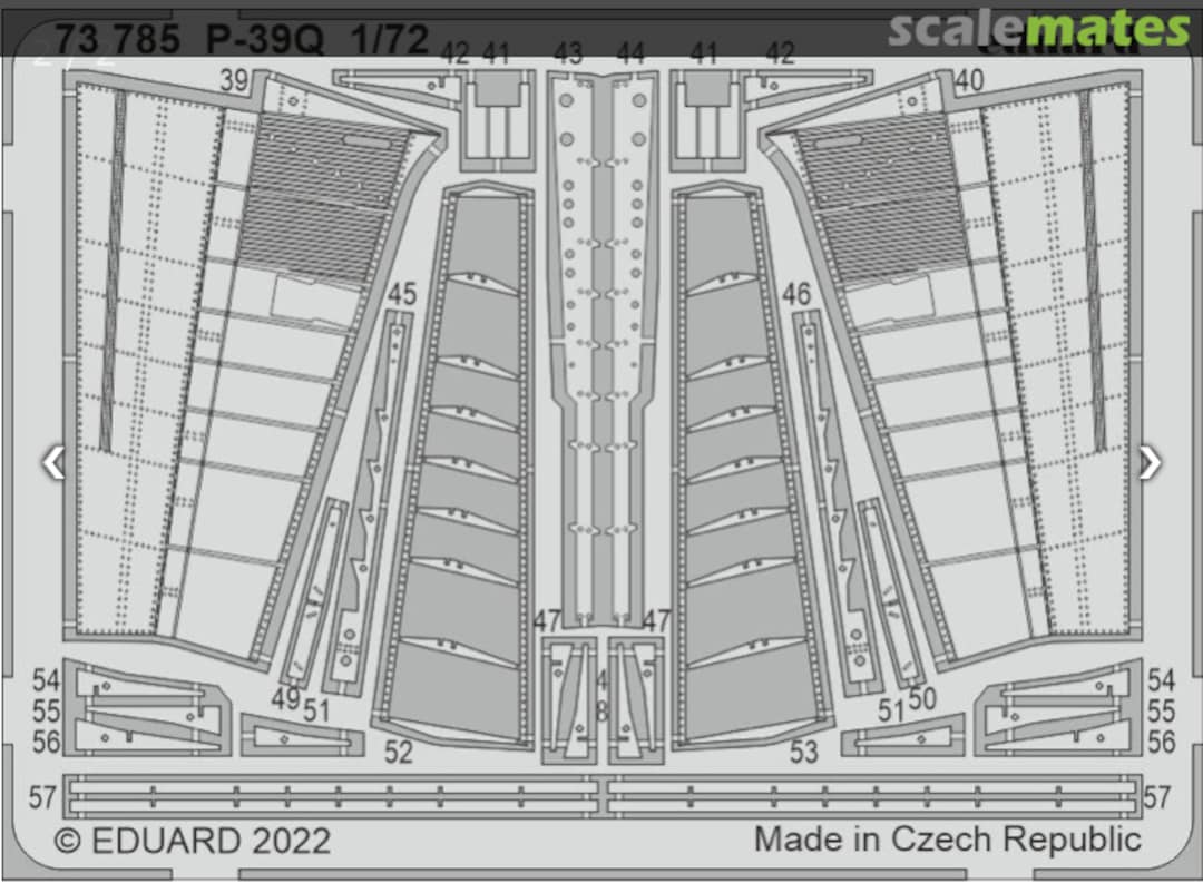 Boxart P-39Q 73785 Eduard