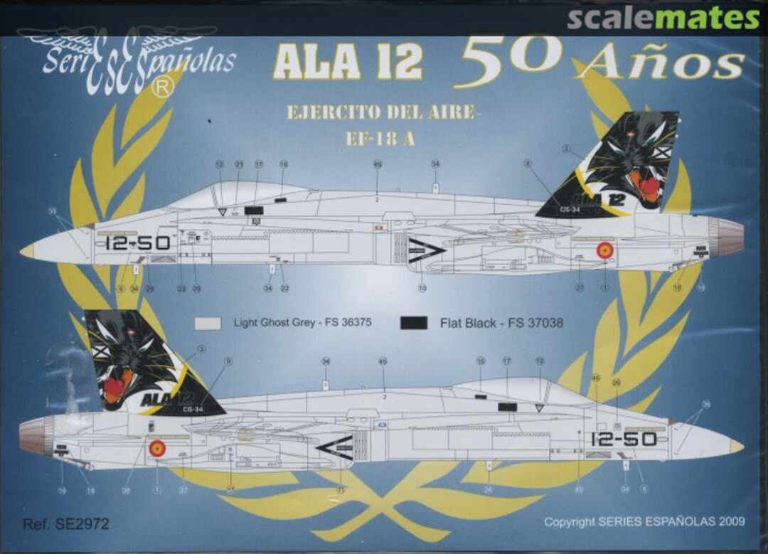 Boxart EF-18A SE2972 Series Españolas