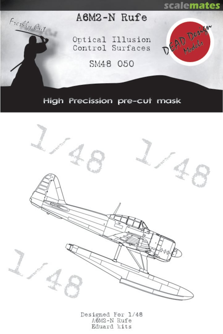 Boxart A6M2-N Optical Illusion Control Surfaces SM48050 DEAD Design Models