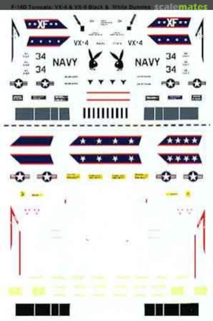 Boxart F-14D Tomcats 72-847 Microscale